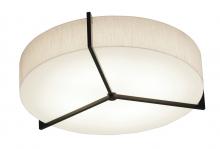 AFX Lighting, Inc. APF1214LAJUDES-JT - Apex 14'' LED Ceiling - Espresso Finish with Jute Shade