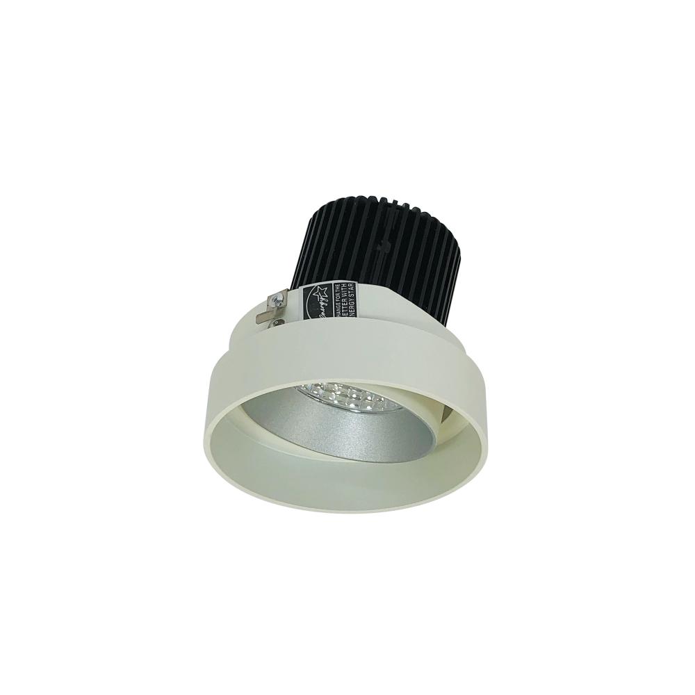 4" Iolite LED Round Trimless Adjustable, 1000lm / 14W, 3500K, Haze Adjustable / White Reflector