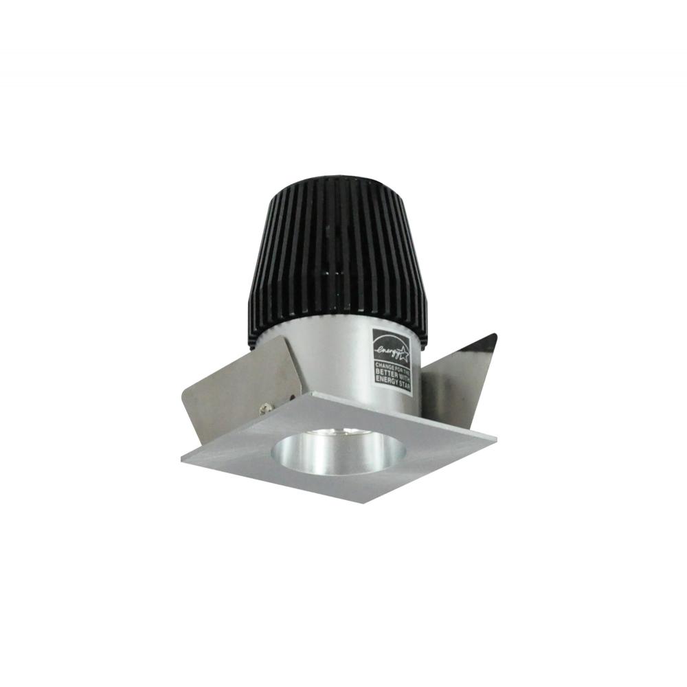 1" Iolite LED BWF Square Reflector with Round Aperture, 600lm, 3000K, Natural Metal Reflector