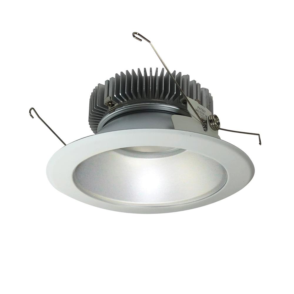 6" Cobalt Dedicated High Lumen Reflector, 2000lm, Comfort Dim, Haze Reflector / White Flange