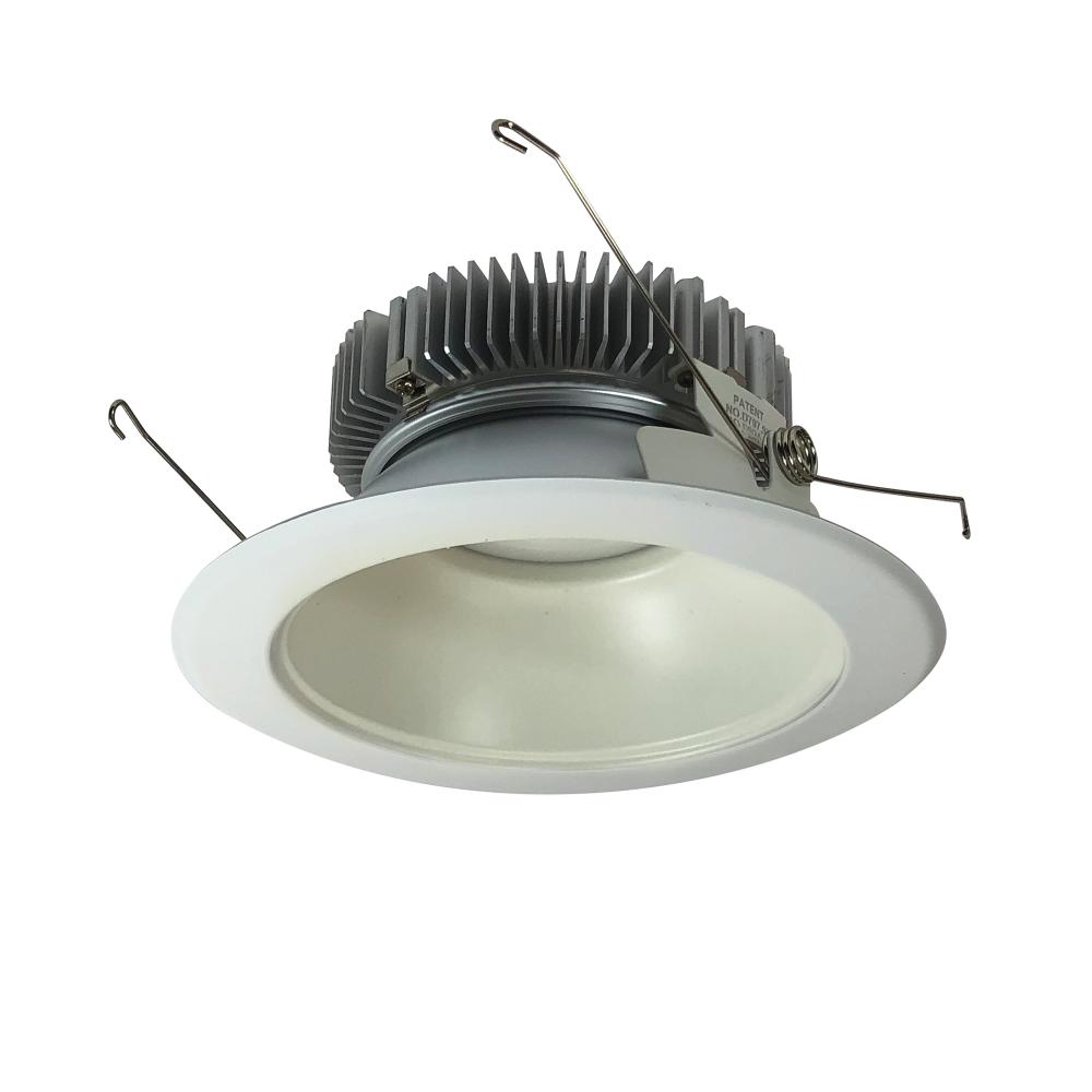 6" Cobalt Dedicated High Lumen Reflector, 2000lm, 3000K, White Reflector / White Flange