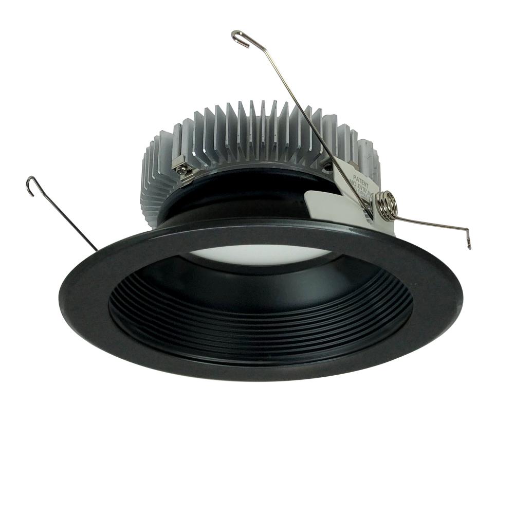 6" Cobalt Dedicated High Lumen Baffle, 1500lm, 2700K, Black Baffle / Black Flange