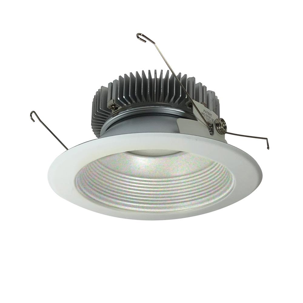 6" Cobalt Dedicated High Lumen Baffle, 1500lm, 2700K, White Baffle / White Flange