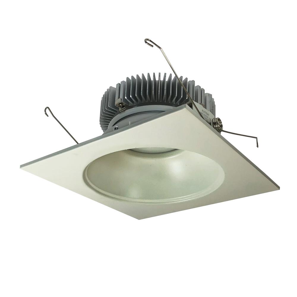 6" Cobalt Dedicated High Lumen Square/Round, 2000lm, 4000K, White Reflector / White Flange