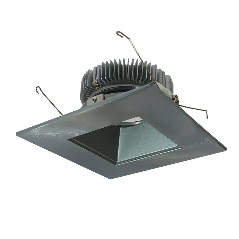 6" Cobalt Dedicated High Lumen Square/Square, 1500lm, Comfort Dim, Natural Metal Reflector /