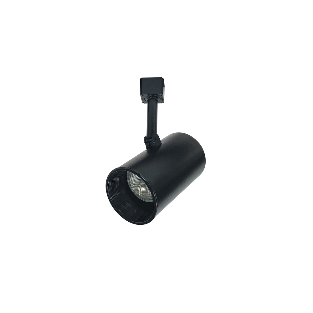 R20/PAR20 Flatback Black Cylinder with Black Baffle