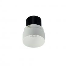 Nora NIO-2RTLNDC30XMPW/10 - 2" Iolite LED Round Trimless Downlight, 1000lm / 14W, 3000K, Matte Powder White Finish