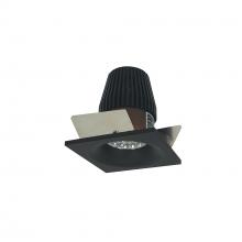 Nora NIOB-1SNB27XBZ - 1" Iolite LED BWF Square Bullnose, 600lm, 2700K, Bronze Reflector / Bronze Flange