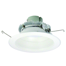 Nora NLCBC2-65227WW/10 - 6" Cobalt Click LED Retrofit, Baffle, 1000lm / 12W, 2700K, White Baffle / White Flange