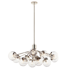 Kichler 52703PNCLR - Linear Chandelier Convertible 12Lt