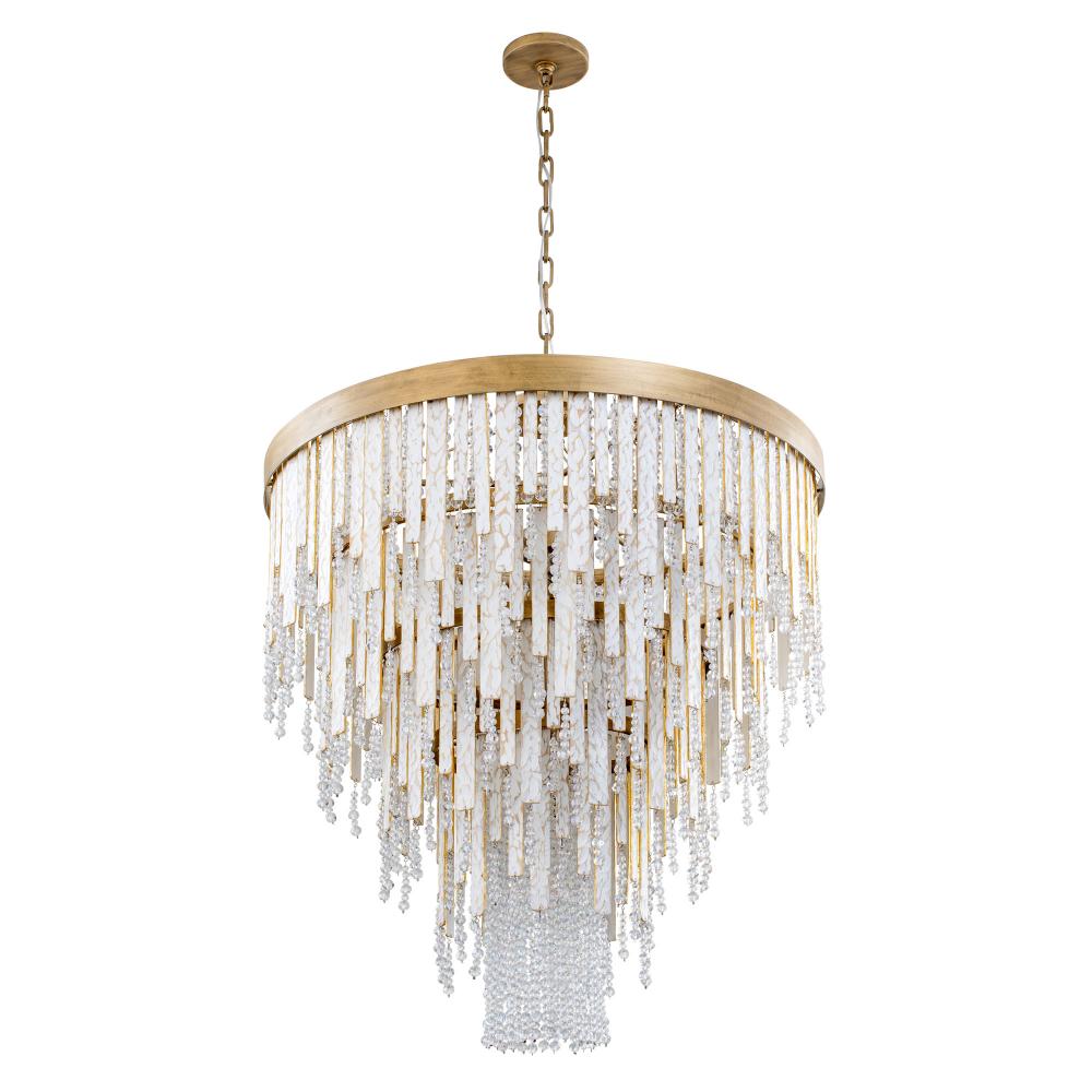 Lafayette 13-Lt Chandelier - Havana Gold