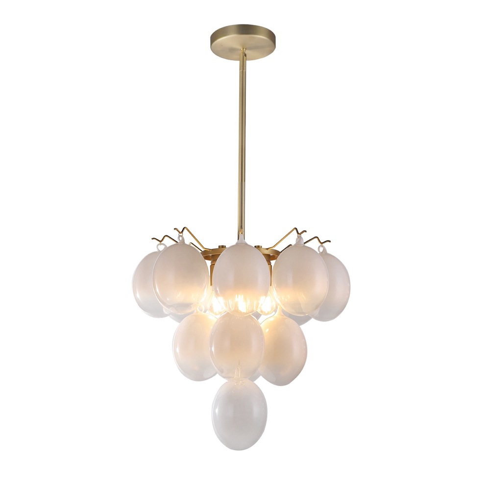 Globo Collection 5-Light Chandelier Brass