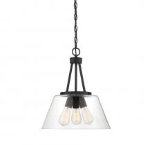 Savoy House 7-1025-3-89 - Calhoun 3-Light Pendant in Matte Black