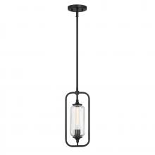 Savoy House 7-3022-1-89 - Holton 1-Light Mini-Pendant in Matte Black