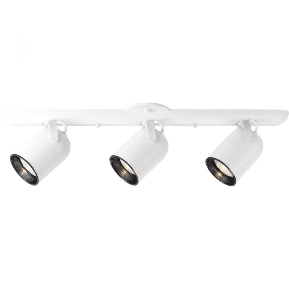 Three-Light Multi Directional Roundback Wall/Ceiling Fixture