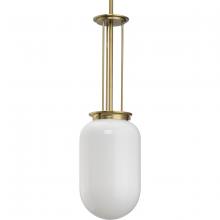 Progress P500476-191 - Alisse Collection One-Light Brushed Gold New Traditional Pendant Light