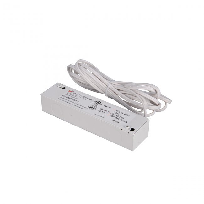 Enclosed Electronic Transformer 120V Input 24V Output 60W