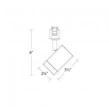 WAC US J-7013-CS-WT - Ocularc 7013 - 5CCT Track Luminaire