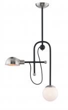 Maxim 21664WTBKSN - Mingle LED-Single Pendant