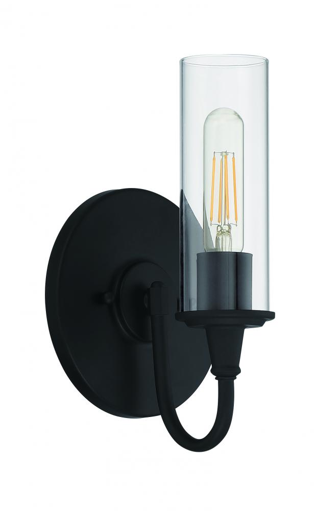 Modina 1 Light Wall Sconce in Espresso