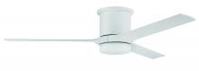 Craftmade BRK60W3 - 60" Burke Indoor/Outdoor (Damp) in White w/ White Blades