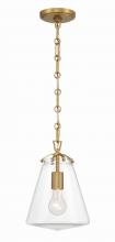 Crystorama VSS-7003-LG - Voss 1 Light Luxe Gold Mini Pendant