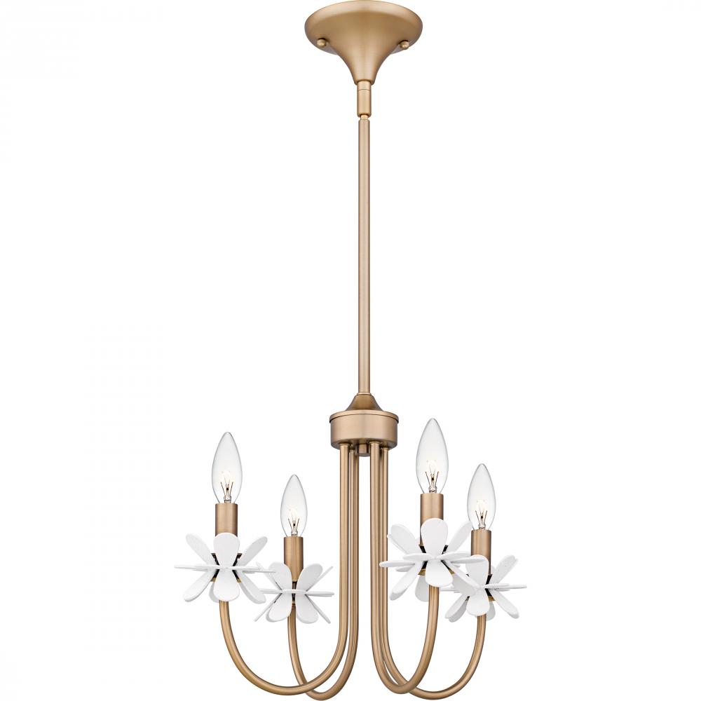 Remy 4-Light Bronze Gold Chandelier