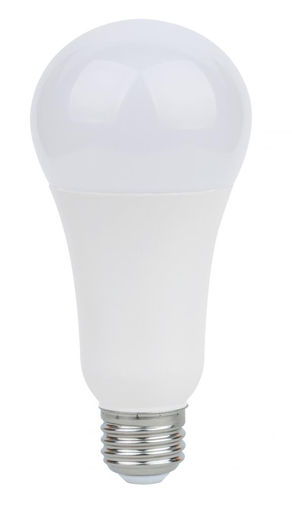 5 Watt/15 Watt/21 Watt; A21 LED; 3-way; Frosted; 3000K; Medium base; 120 Volt