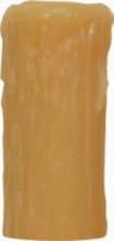 Satco Products Inc. 80/1620 - Edison Base Oversize Resin Full Drip; Amber Finish; 1-1/4" Inside Diameter; 2" Outside