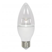 Satco Products Inc. S8953 - 4.5 Watt; B11 LED; 3000K; Medium base; 120 Volt