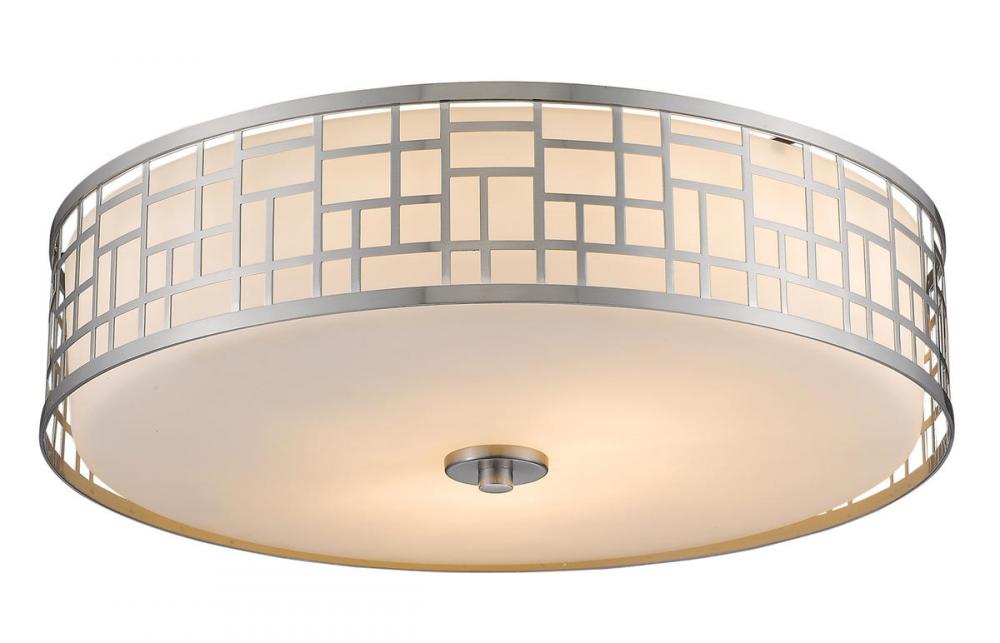 3 Light Flush Mount