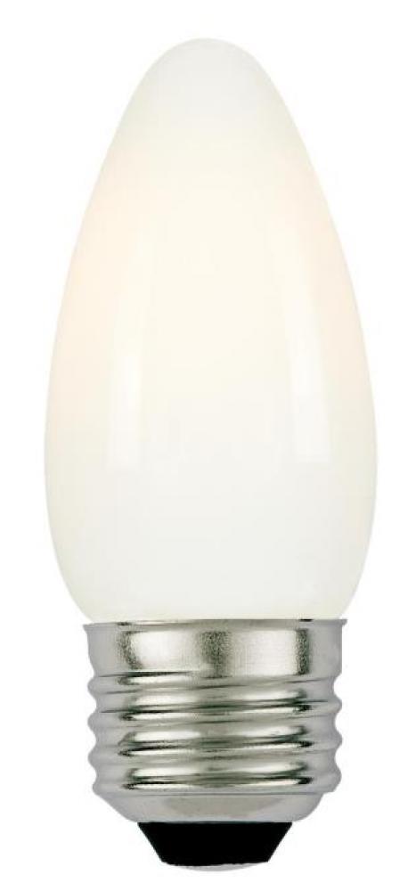 4-1/2W B11 Filament LED Dimmable Soft White 2700K E26 (Medium) Base, 120 Volt, Box