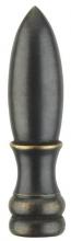 Westinghouse 7067600 - Lamp Finial Aged Iron Finish