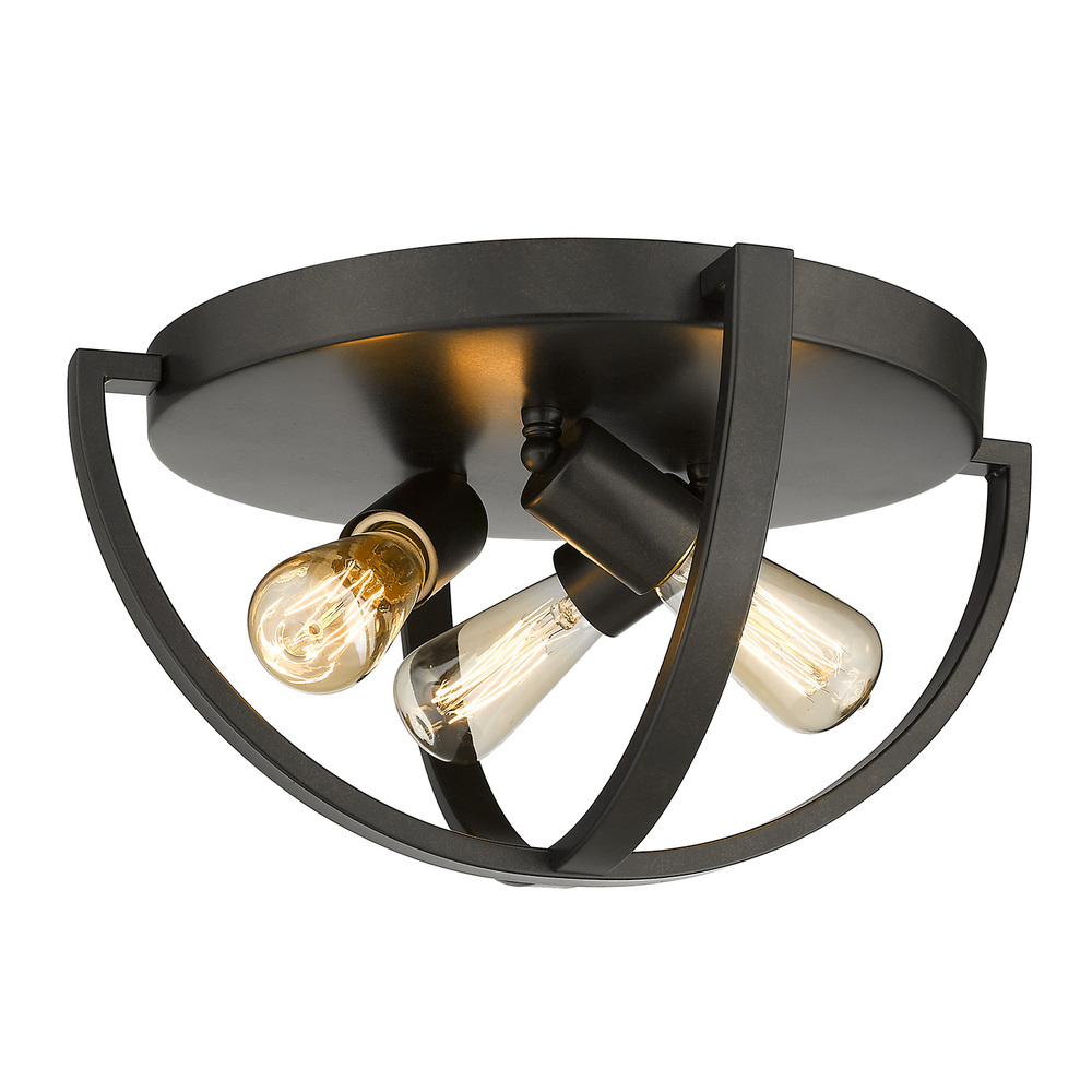 Colson EB 15" Flush Mount in Etruscan Bronze