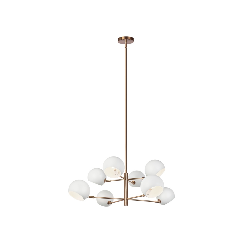 Orb Matte White Pendant