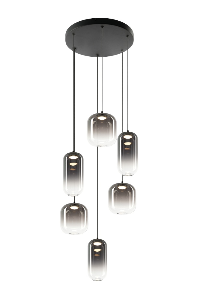 Refrax Matte Black Pendant