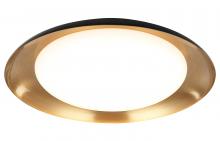 Matteo Lighting M12215BKAG - Lalonde Ceiling Mount