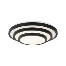 Matteo Lighting M18919MB - Helix Matte Black Flush Mounts