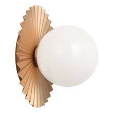 Matteo Lighting WX83101MGOP - Modern Ruff Wall Sconce/Ceiling Mount