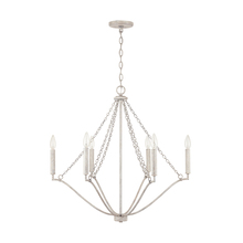 Capital 437761MS - 6 Light Chandelier