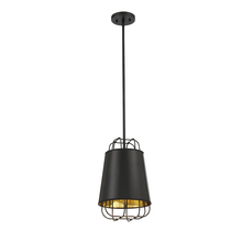 Eurofase 38147-029 - Tura, 1LT Pendant, Black