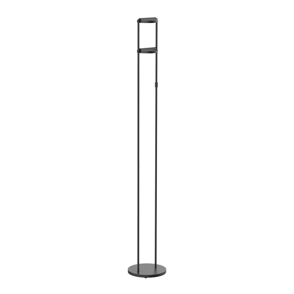 Novel 68-in Black LED Floor Lamp