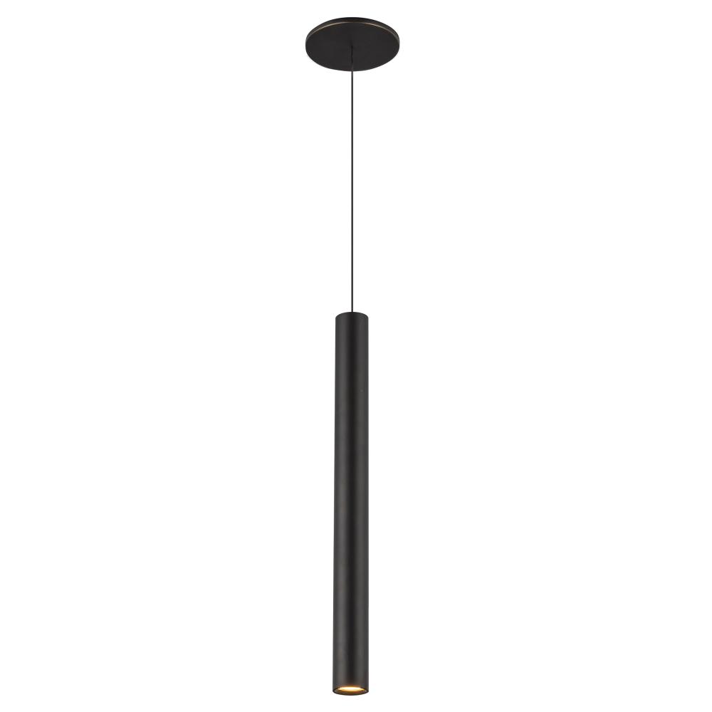 Mason 20-in Urban Bronze LED Pendant