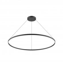 Kuzco Lighting Inc PD87160-BK-UNV-010 - Cerchio 60-in Black LED Pendant