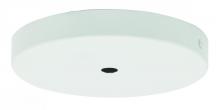 Elco Lighting ECTB - FLAT CANOPY FOR LINE VOTAGE  BLACK