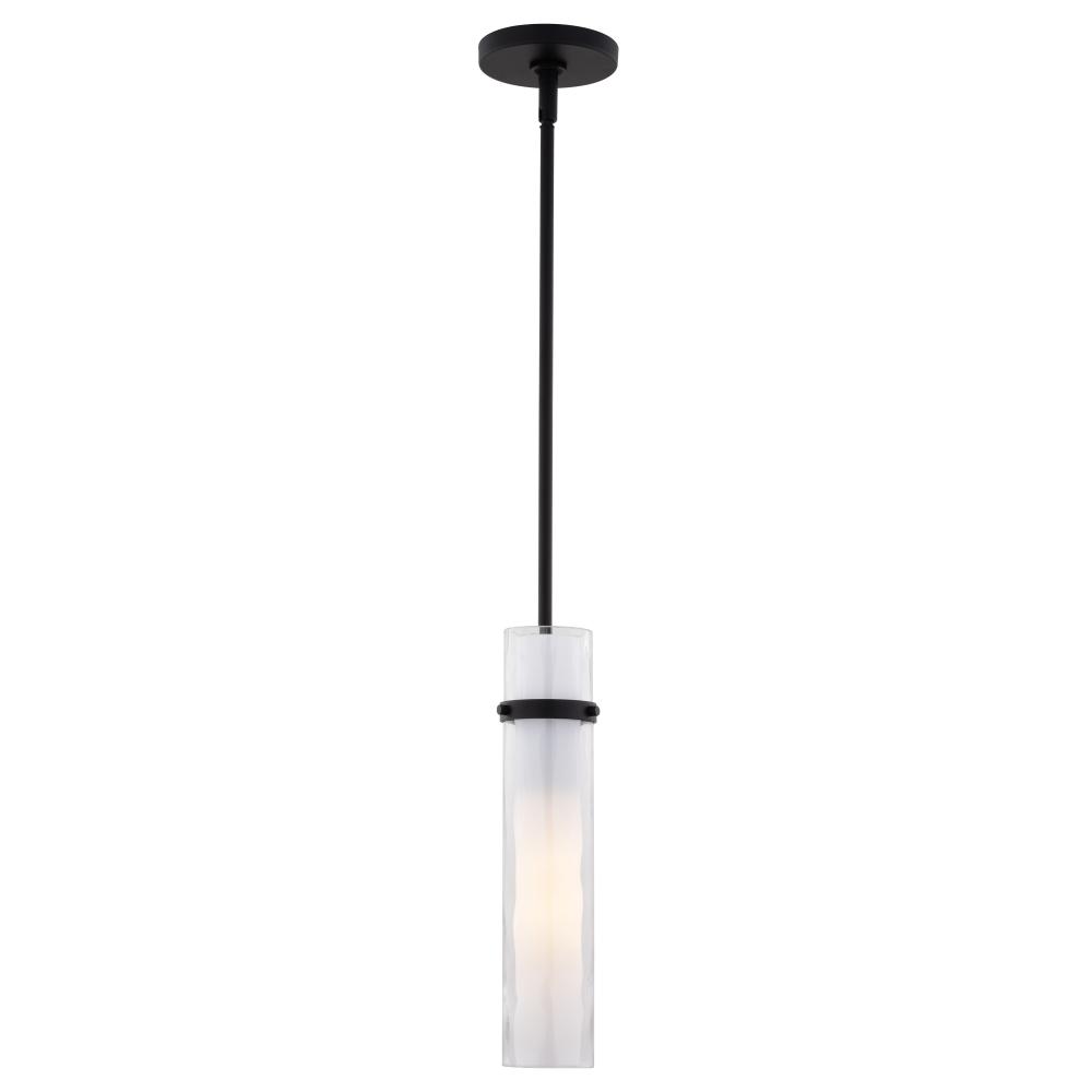 Vilo 4.5-in. W 1 Light Mini Pendant Matte Black