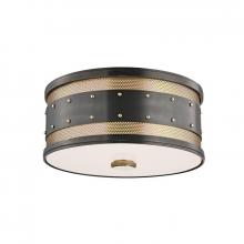 Hudson Valley 2202-AOB - 2 LIGHT FLUSH MOUNT