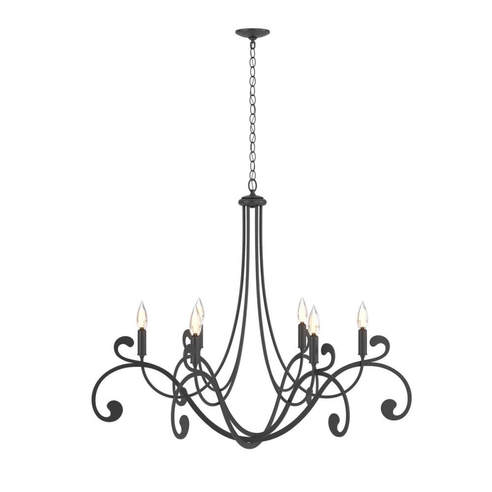 Bella 6 Arm Chandelier