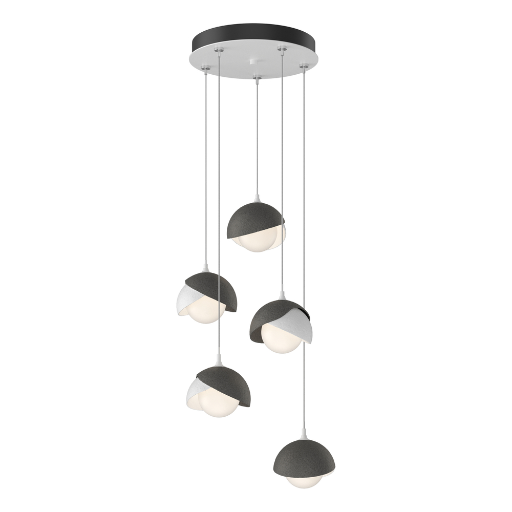 Brooklyn 5-Light Double Shade Pendant