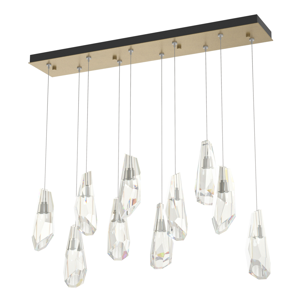 Luma 10-Light Large Crystal Pendant